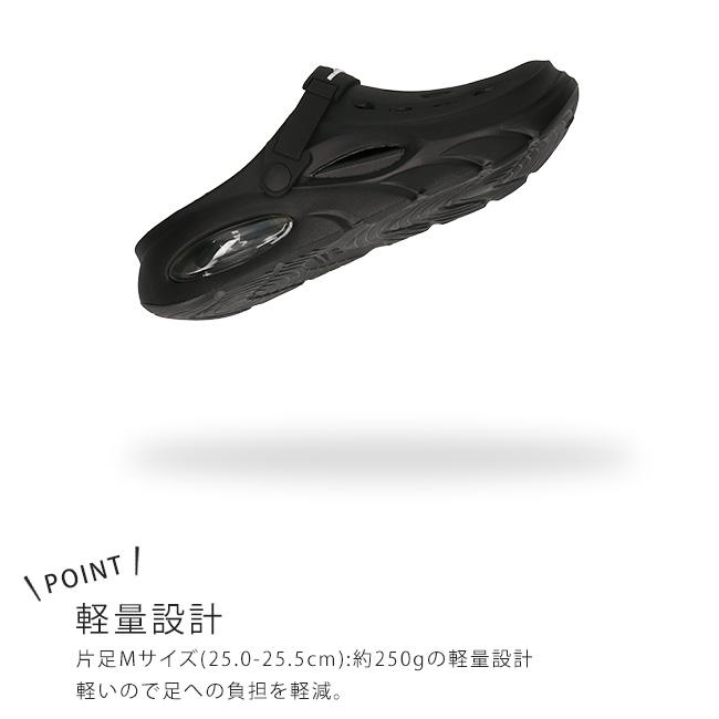 NEV SURF（ネブサーフ） サンダル メンズ サボサンダル 軽量 エアー