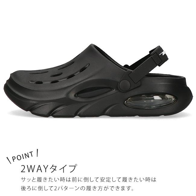 NEV SURF（ネブサーフ） サンダル メンズ サボサンダル 軽量 エアー