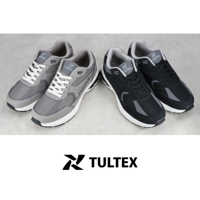 TULTEX スニーカー メンズ 防水 軽量 防滑 黒 ローカット TULTEX スニーカー メンズ 防水 軽量 防滑 黒 ローカット
