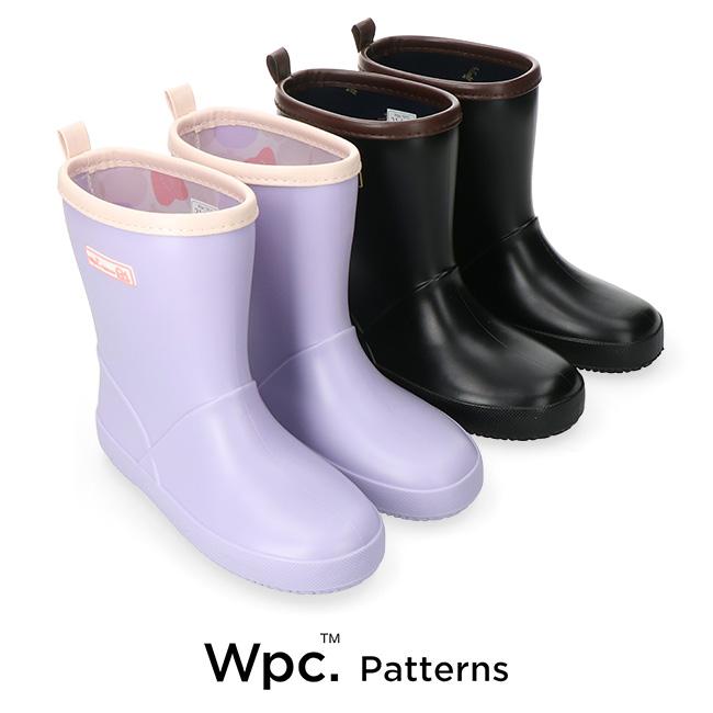 Wpc. Wpc レインブーツ ショート キッズ ジュニア 長靴 歩きやすい