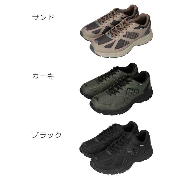 DUNLOP REFINED ダンロップ リファインド スニーカー メンズ 防水 黒