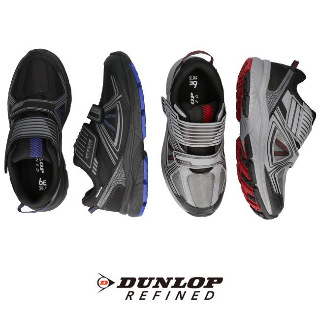 DUNLOP REFINED ダンロップ リファインド スニーカー メンズ 防水 黒