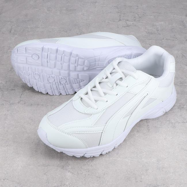 スニーカー メンズ 白 3E 軽量 幅広 歩きやすい 履きやすい 疲れない