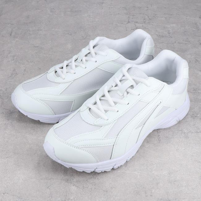 スニーカー レディース 白 3E 軽量 幅広 歩きやすい 履きやすい 疲れ