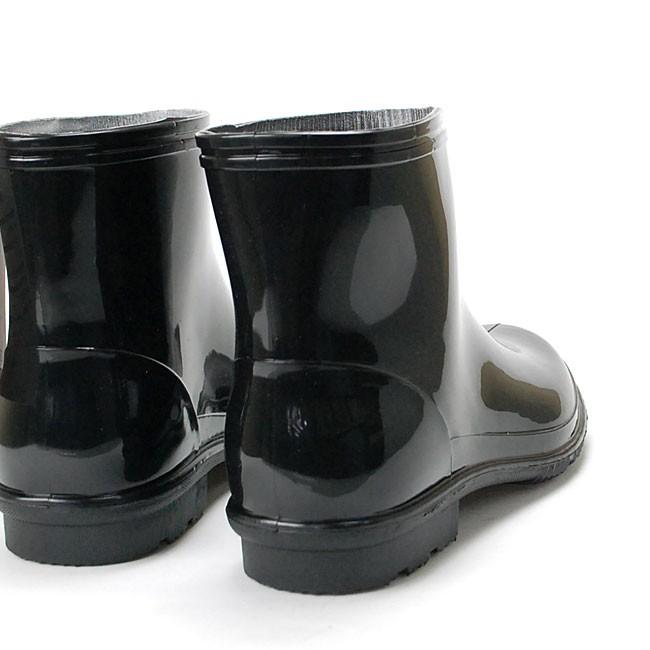 メンズ レインブーツ シューズ HM9025 ちょっとブーツ 長靴 : はきもの