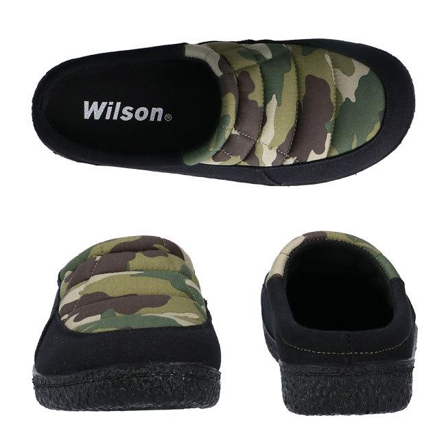 WILLSON（ウィルソン） キルティング サボ サンダル メンズ 2204 M L