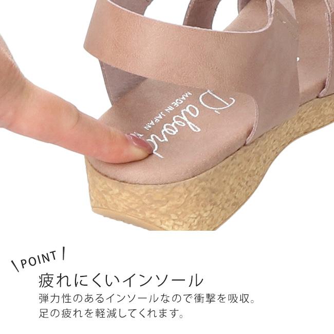 パルティエダボール サンダル レディース 疲れない 歩きやすい 履き