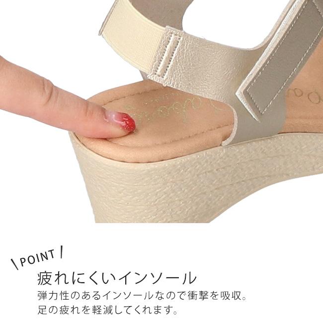 サンダル レディース 厚底 疲れない 歩きやすい 痛くない 脱げない