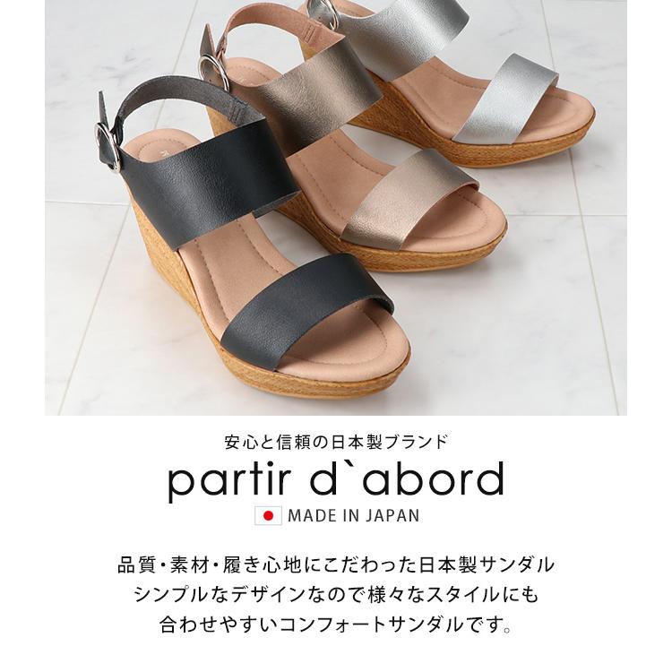 サンダル レディース ウェッジソール 歩きやすい 疲れない 痛くない