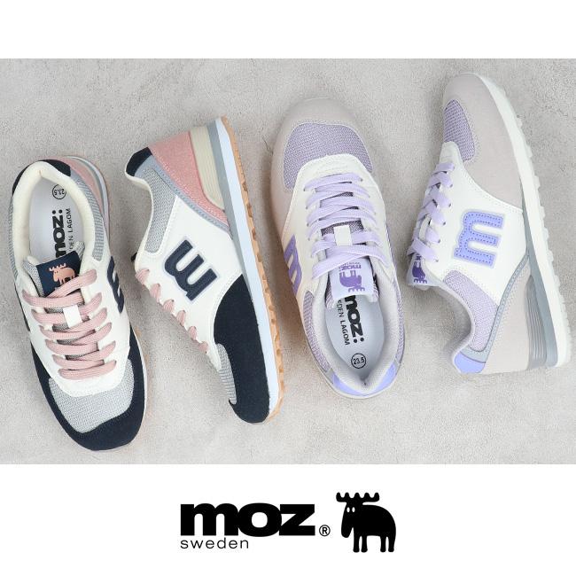moz モズ スニーカー レディース 歩きやすい 履きやすい 疲れ