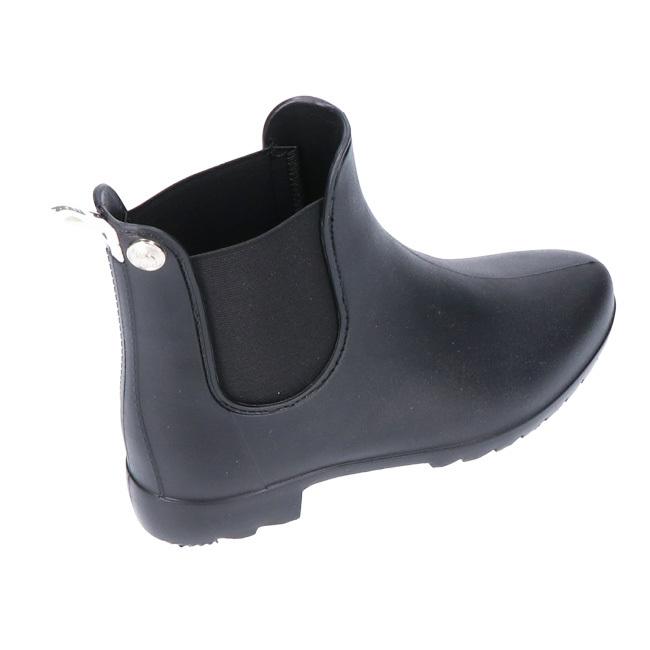 moz（モズ） レインブーツ レディース ショート おしゃれ 軽量 黒