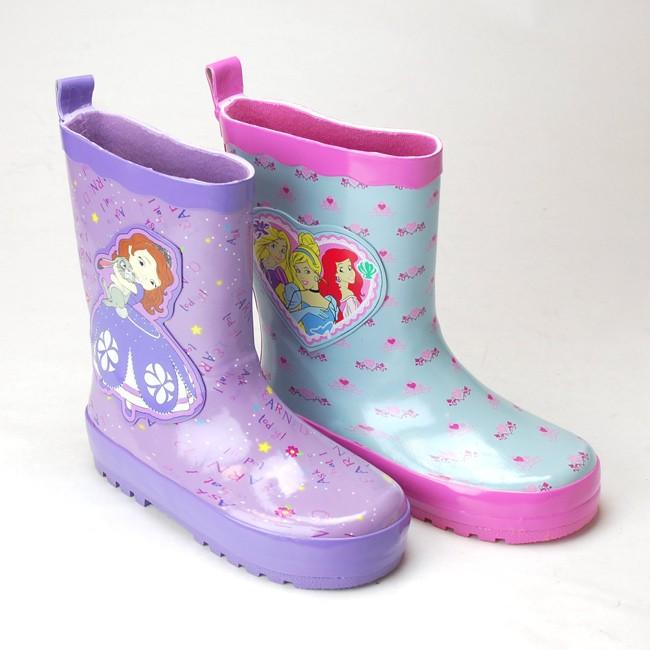 ディズニー キッズレインブーツ 7112 7114 サックスピンク パープル ディズニー プリンセス ちいさなプリンセス ソフィア 女の子 長靴 18fw09 はきもの広場 Paypayモール店 通販 Paypayモール