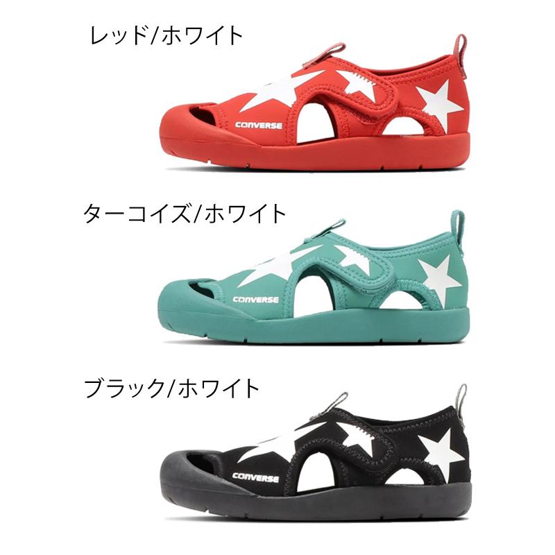 CONVERSE コンバース キッズ CVスター サンダル 歩きやすい 履き CONVERSE コンバース キッズ CVスター サンダル 歩きやすい 履き
