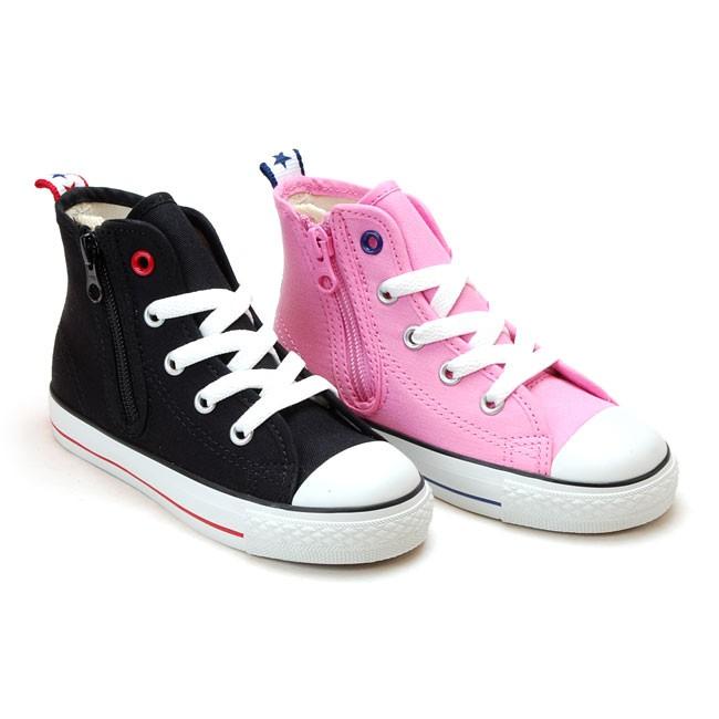 コンバース チャイルド オールスター N スターテープ Z Hi キッズスニーカー ブラック ピンク 星柄 19fw06 はきもの広場 Paypayモール店 通販 Paypayモール