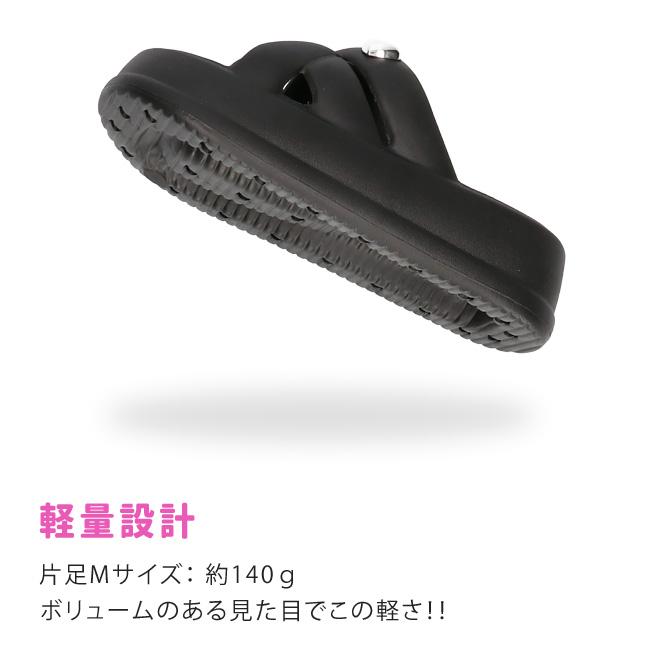 サンダル レディース 厚底 黒 白 おしゃれ かわいい クロッグサンダル