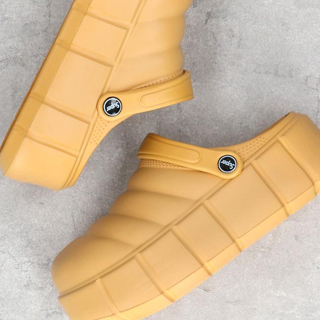 サボサンダル レディース 厚底 黒 おしゃれ かわいい クロッグサンダル