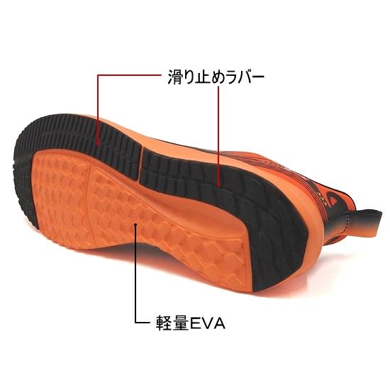 UNION76 セーフティシューズ サッと履ける 安全スニーカー レース