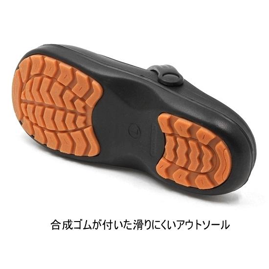 先芯入り セーフティサンダル 軽量 EVAサンダル 滑り止めソール