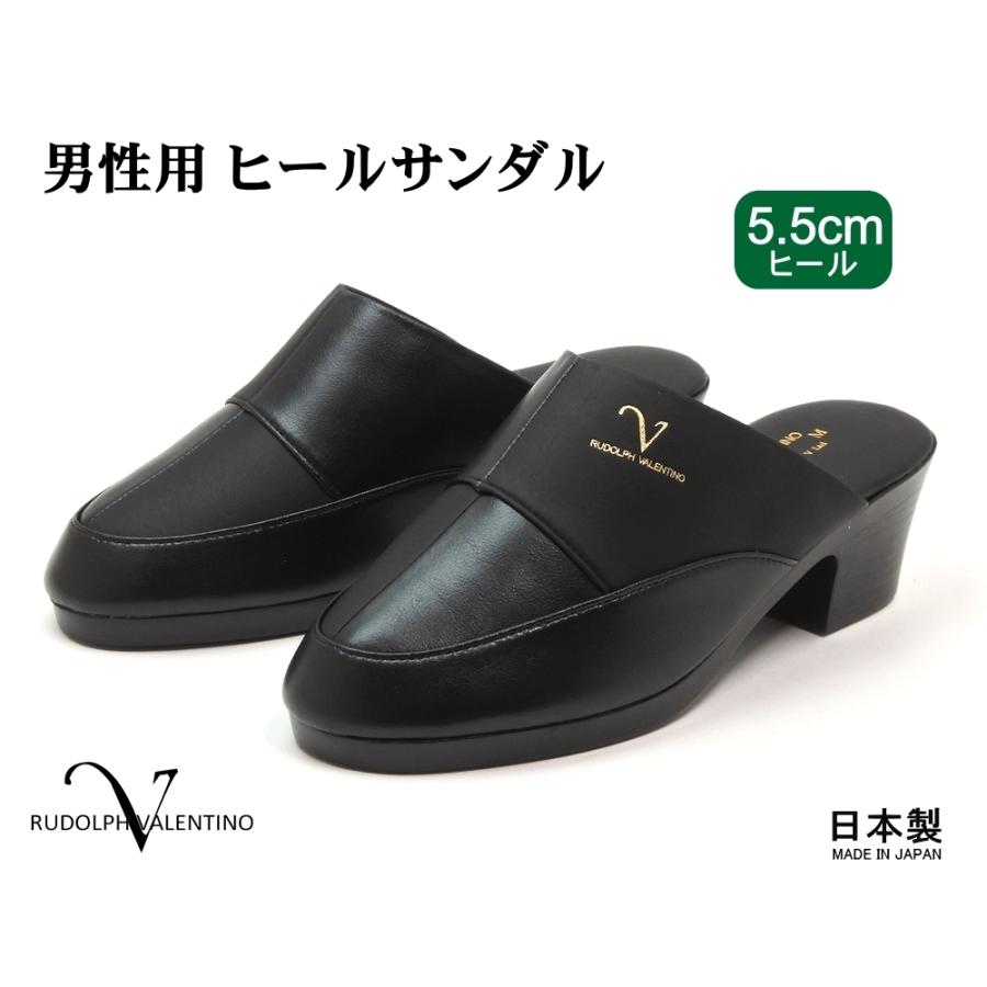 RUDOLPH VALENTINO メンズ ワンヒールサンダル 前閉じ 防寒 日本 RUDOLPH VALENTINO メンズ ワンヒールサンダル 前閉じ 防寒 日本