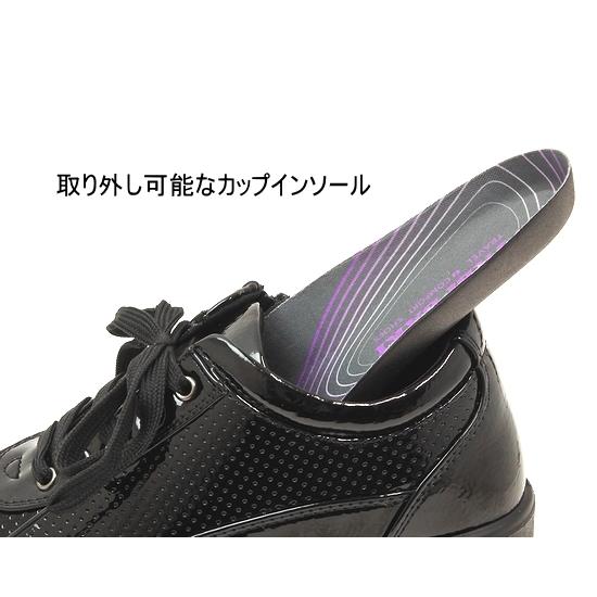 レディース 厚底エアーソール 4cm防水 レースアップスニーカー 抗菌