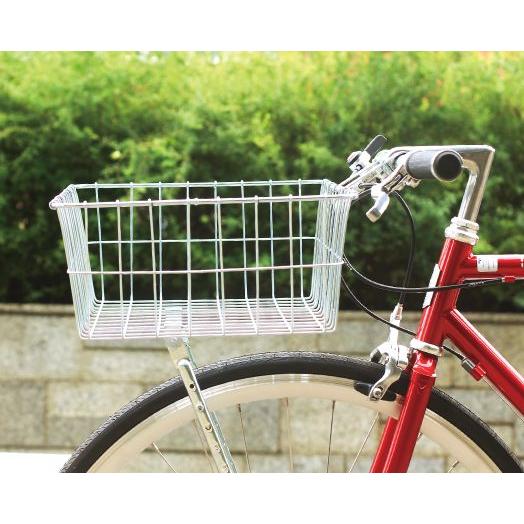 WALD ウォルド 139 バスケット ウッドボトム 木底 自転車 カゴ WALD* 139 basket (large/silver) - BLUE LUG ONLINE STORE