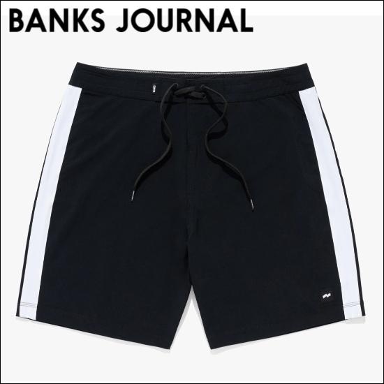 バンクス ボードショーツ ブラック BANKS JOURNAL BOARDSHORT