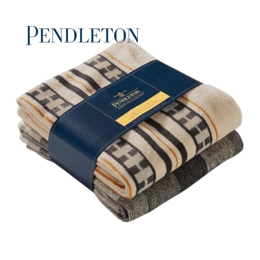 ペンドルトン ブランケット 2枚セット コットン スロー ギフト ひざ掛け 2枚組 PENDLETON CAMP THROW SET