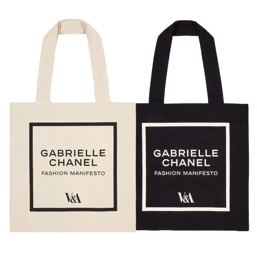 ガブリエル・シャネル トート バッグ ギフト 新作 ヴィクトリア＆アルバート博物館 V&A Gabrielle Chanel. Fashion  Manifesto natural tote bag : va-gabrielle-chanel-tote : Life&Cool - 通販 -