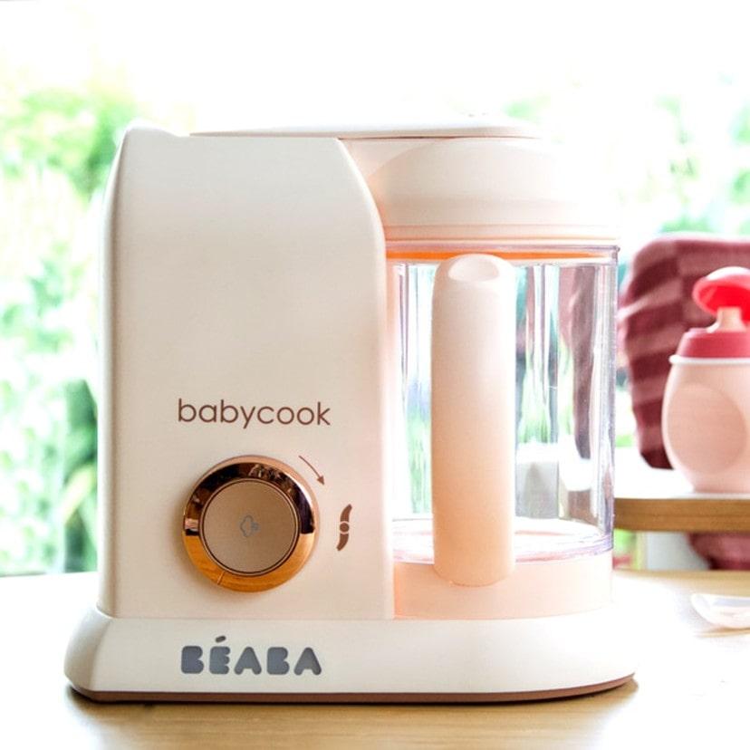 【ベアバのベビークックSOLO/ピンク】BEABA　ベアバ　ベビークック　離乳食　蒸し調理　スム―ジー　ミキサー　ピンク　送料無料_1