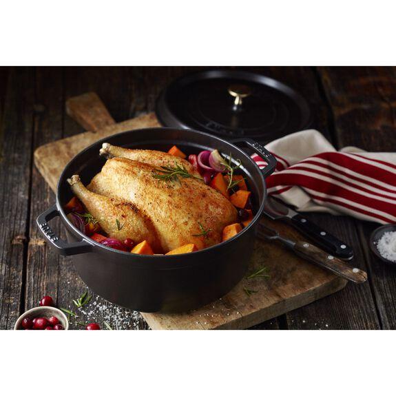 Staub 【ピコ・ココット ラウンド 26cm /ブラック（RST3409/40509-310 