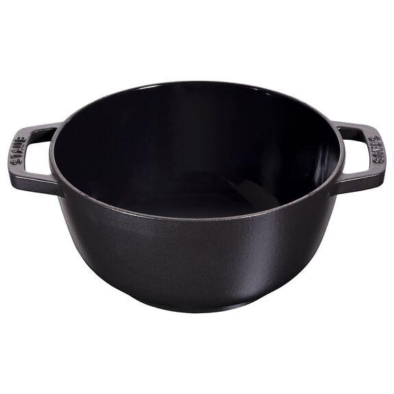 ストウブ(Staub) フォンデュセット 黒 16cm 鋳鉄