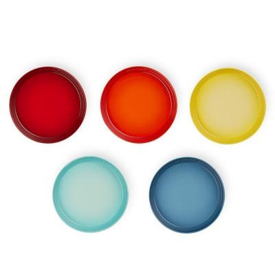 Le Creuset（ル・クルーゼ） ネオ・ラウンド・プレート 17cm (5枚入り