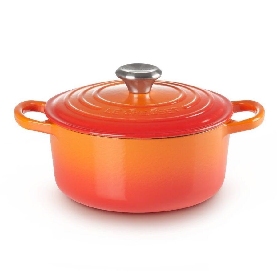 ココット・ロンド 【シグニチャー 24cm / オレンジ】LECREUSET