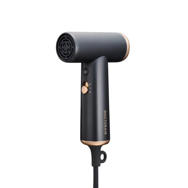 DOCTOR AIR ドライヤー ブラック ドクターエア（DOCTORAIR） ミラジェットドライヤー スムースブラック