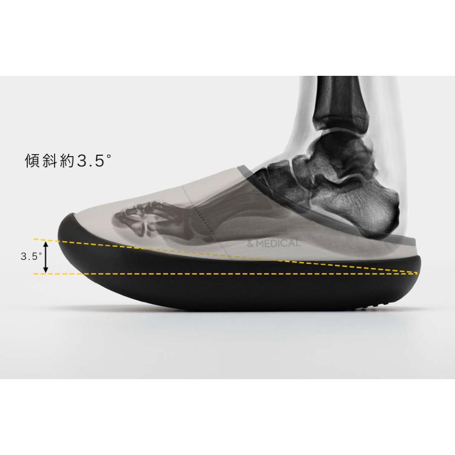 カモレグ 3.0 &MEDICAL ストーングレー L(24.5〜26) ＆MEDICAL KAMOLEG 3.0 STONE GRAY L（24.5〜26.0cm） : Qutia - 通販