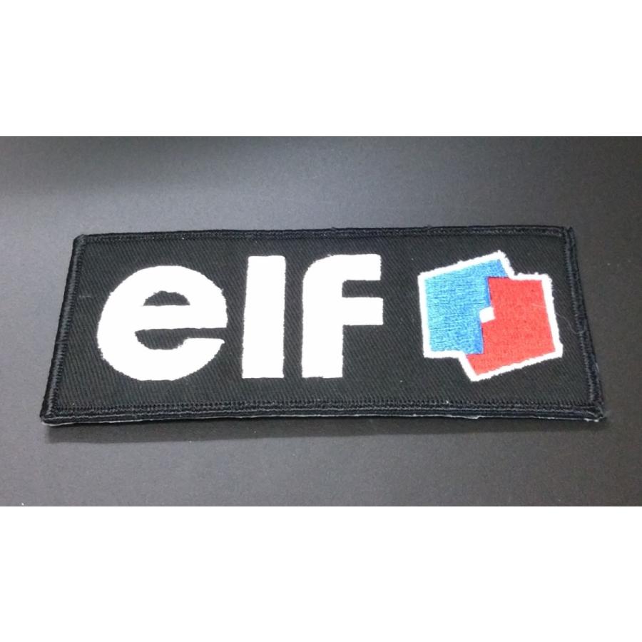Elf ブラック背景 アイロン ワッペン 横 約119mm 縦 約49mm Hakobiya Ailowa Elfbk トラック用品運び屋ヤフー店 通販 Yahoo ショッピング