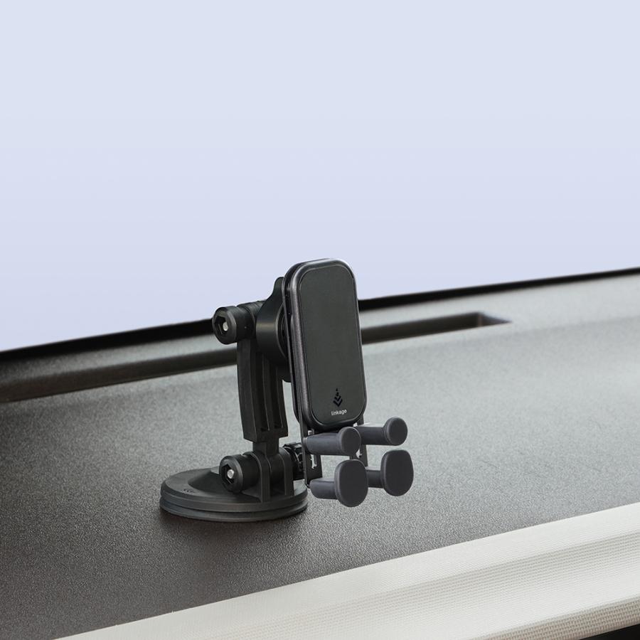 リンケージスマホホルダー 貼り付け ZE-101 : トラック用品運び屋