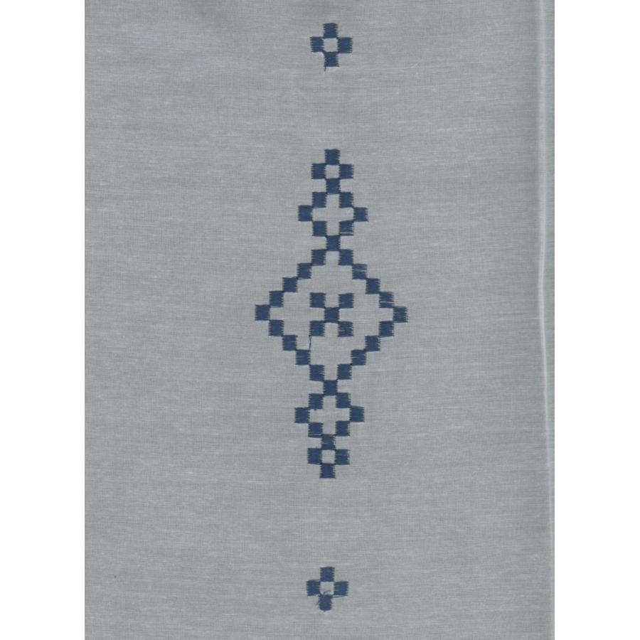 レースカーテン 刺繍 モダン 北欧 おしゃれ 既製品 2枚組 幅100 洗える