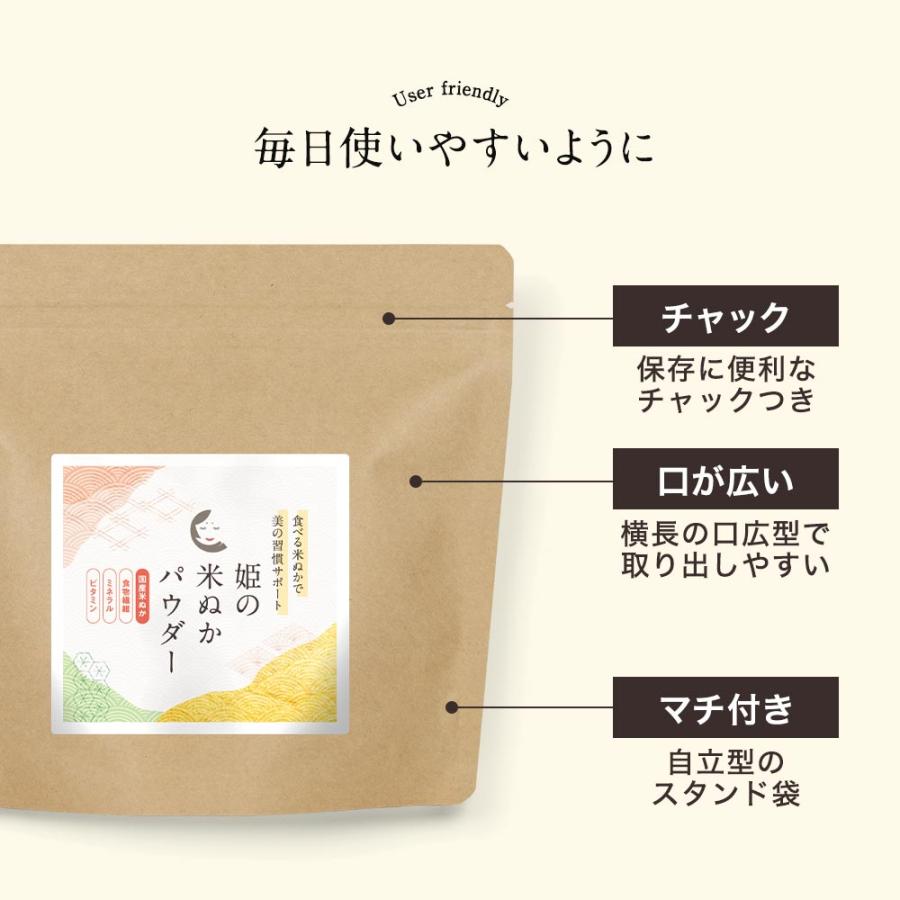 米ぬかパウダー 国産 200g 米ぬか粉末 食用 米ぬか 米糠パウダー 無