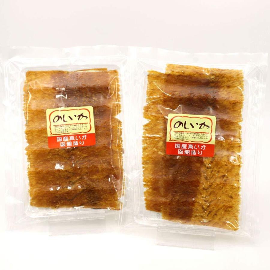 のしいか 函館 甘のしいか 駄菓子 国産 いか 90g(45g×2パック) (C) 北海道製造 甘ダレしみしみ 本仕込み ハチミツ入り メール ...
