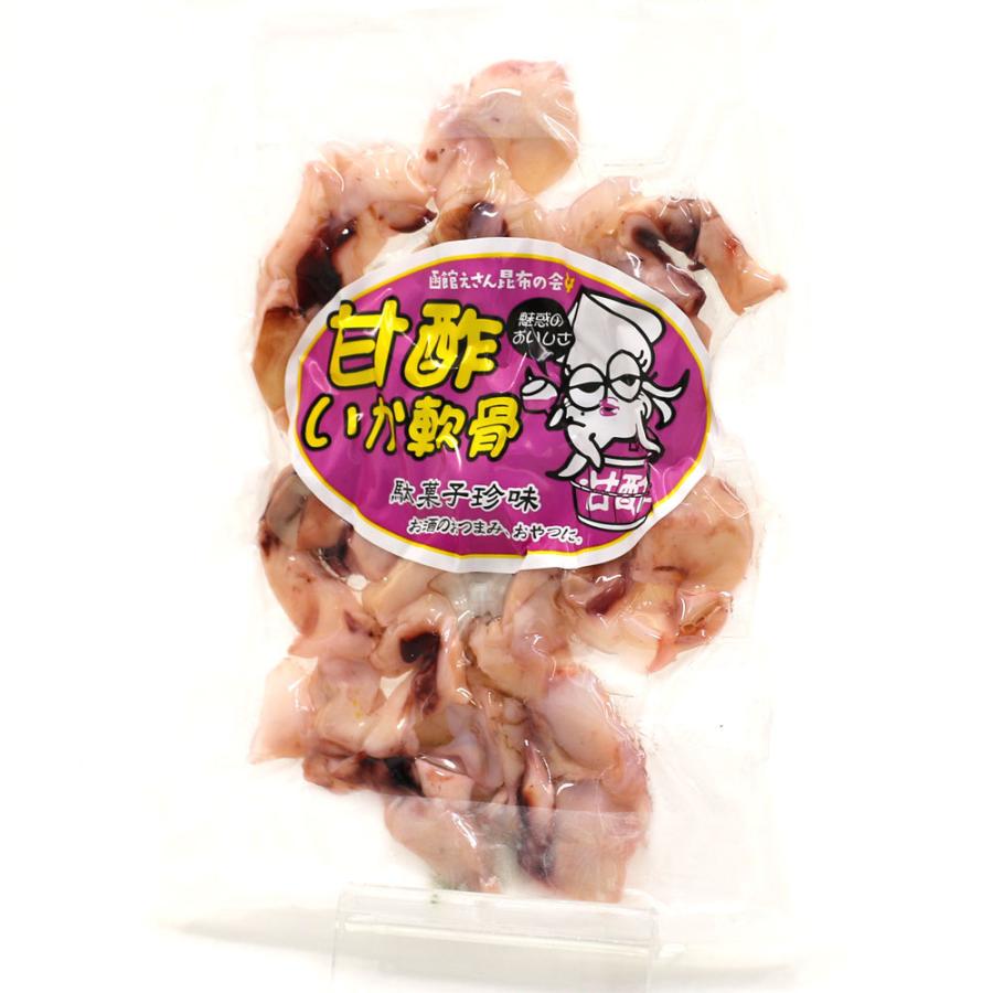 函館えさん昆布の会 甘酢いかなんこつ 108g (C) いかなんこつ チャック