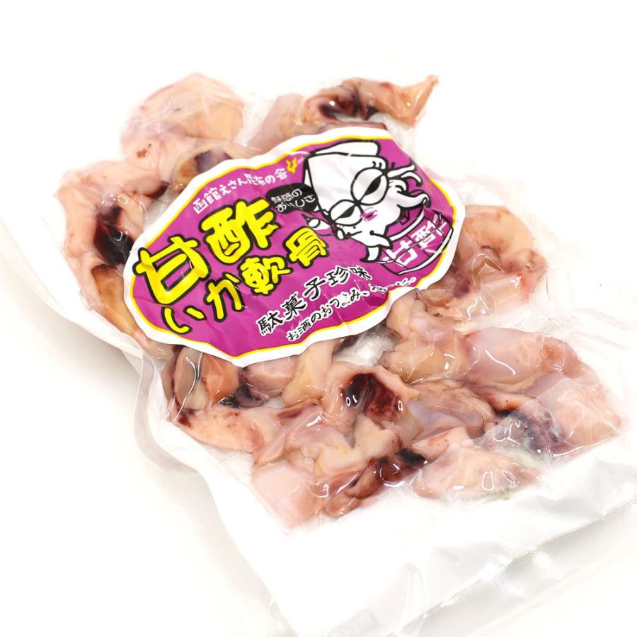 函館えさん昆布の会 甘酢いかなんこつ 108g (C) いかなんこつ チャック