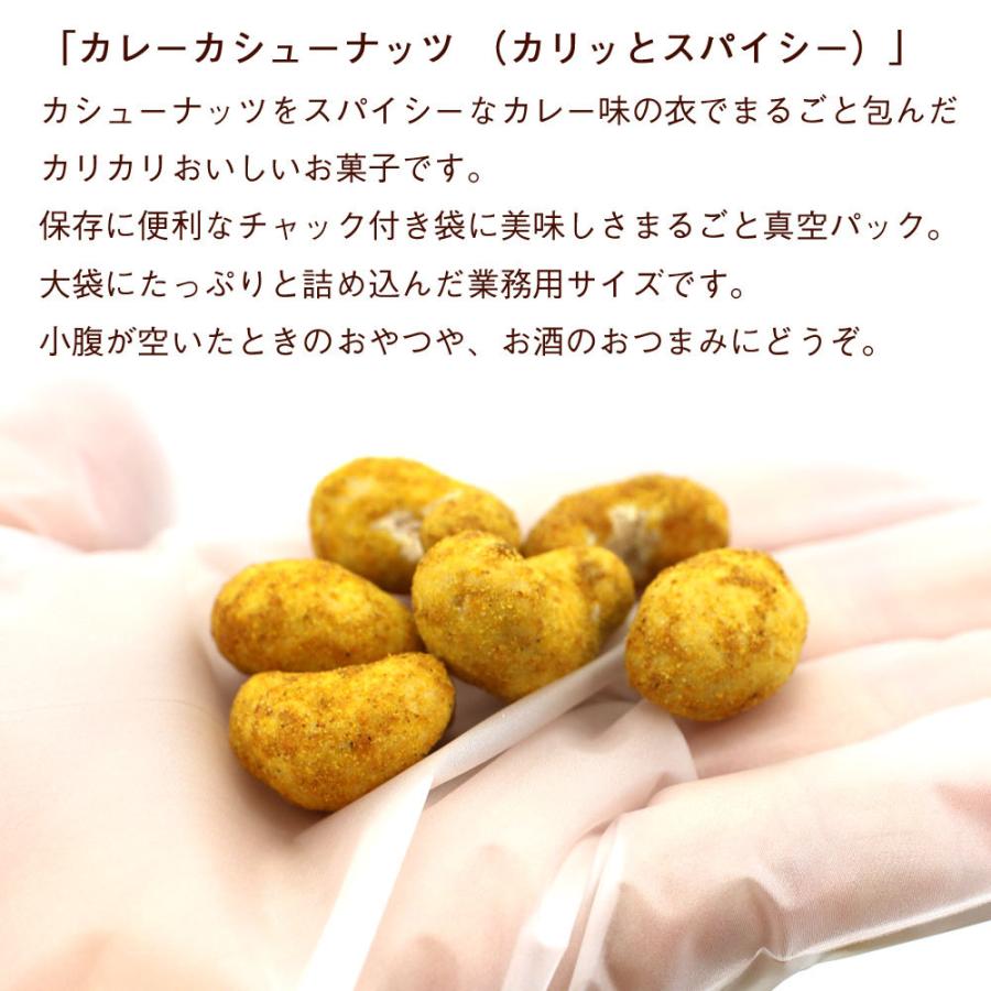 カレー味ナッツ カレーカシューナッツ 400g 業務用 カリッとスパイシー チャック袋入 真空パック カレー味 スナック お菓子 ナッツ メール便 送料無料 Currynuts 函館えさん昆布の会 通販 Yahoo ショッピング