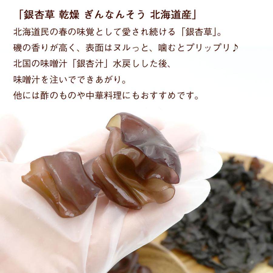 函館えさん昆布の会 銀杏草 乾燥 ぎんなんそう 30g (15g×2袋) (E
