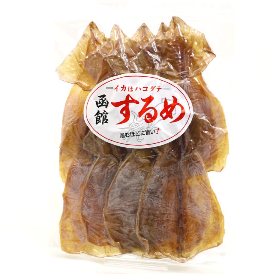 函館えさん昆布の会 するめ 無添加 国産 ゲソ無し 180g (B1) 函館