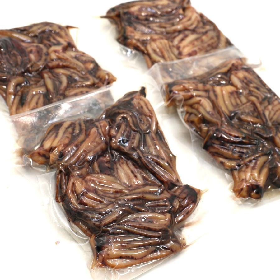 函館えさん昆布の会 いかげそ おつまみ 炙り焼き ゲソ 120g入り×4袋セット (D) レトルト 惣菜 するめ足 げそ 砂糖と食塩だけで ...