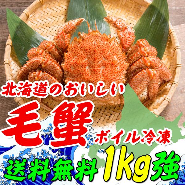 セール 毛ガニ 1kg 送料無料 蟹 北海道産毛ガニ 1キロ強 500g強 2杯 ボイル冷凍 毛蟹レシピ付き お歳暮 かに 北海道 お土産 訳あり無し Kani Www Generalpico Gov Ar