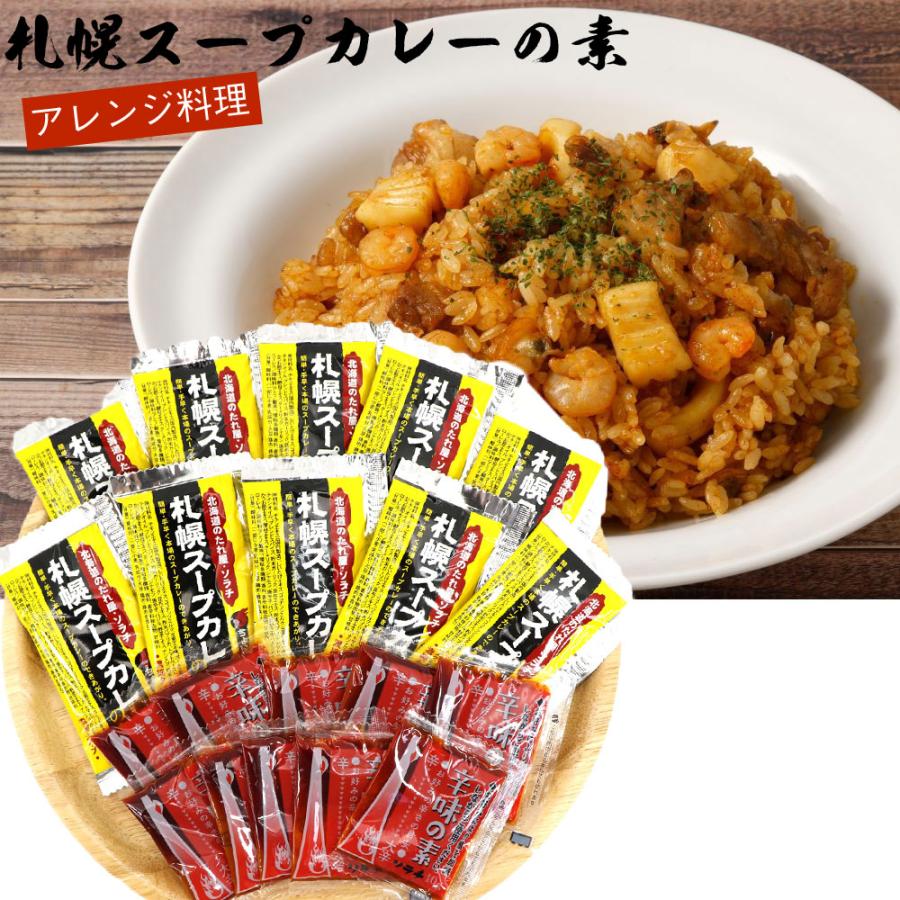 札幌スープカレーの素 (EL) スープカレーの素 辛味の素付き 20食分