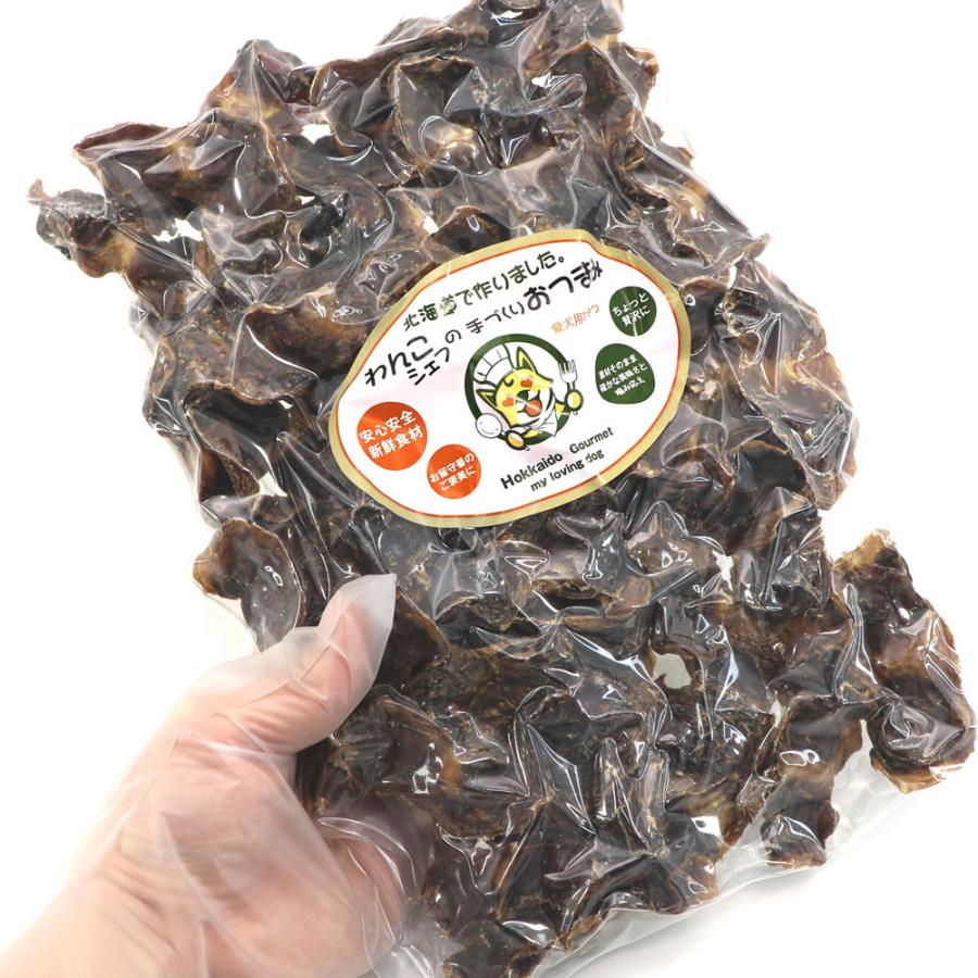 わんこシェフ 砂肝ジャーキー ハード乾燥 1080g(360g×3袋) 業務用 チャック袋入 送料無料 いぬのおやつ 北海道 犬のおやつ 国産 すなぎも 犬用 ドッグフード_7