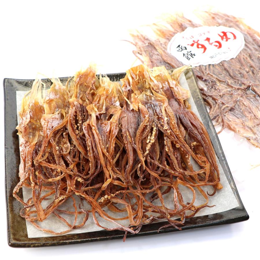 函館えさん昆布の会 スルメ するめげそ するめ足 130g (F) 無添加 函館
